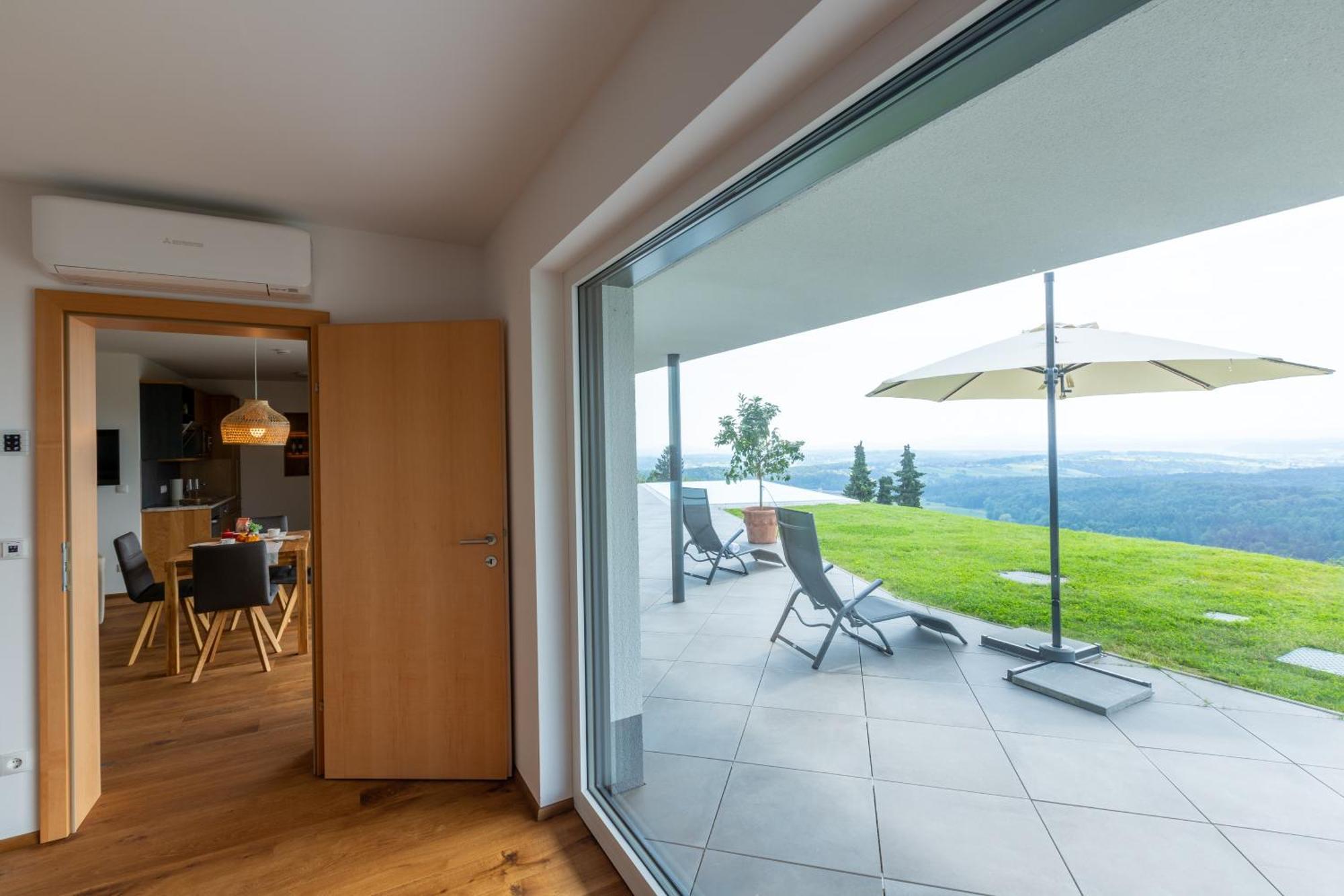 Greim15 --- Ganzes Ferienhaus Mit Fernsicht, Pool, Wellness ดอยช์แลนด์แบร์ก ภายนอก รูปภาพ