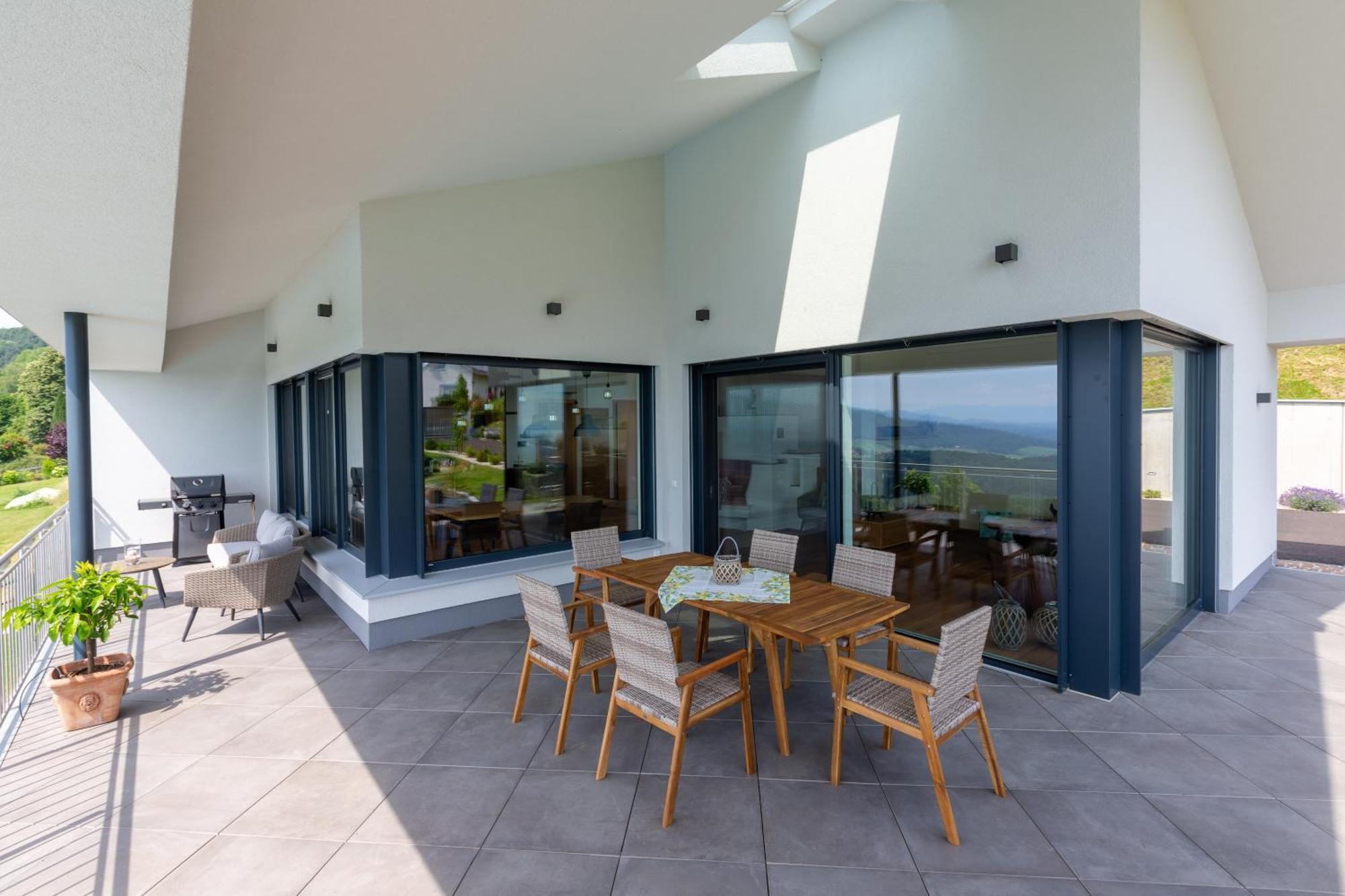Greim15 --- Ganzes Ferienhaus Mit Fernsicht, Pool, Wellness ดอยช์แลนด์แบร์ก ภายนอก รูปภาพ
