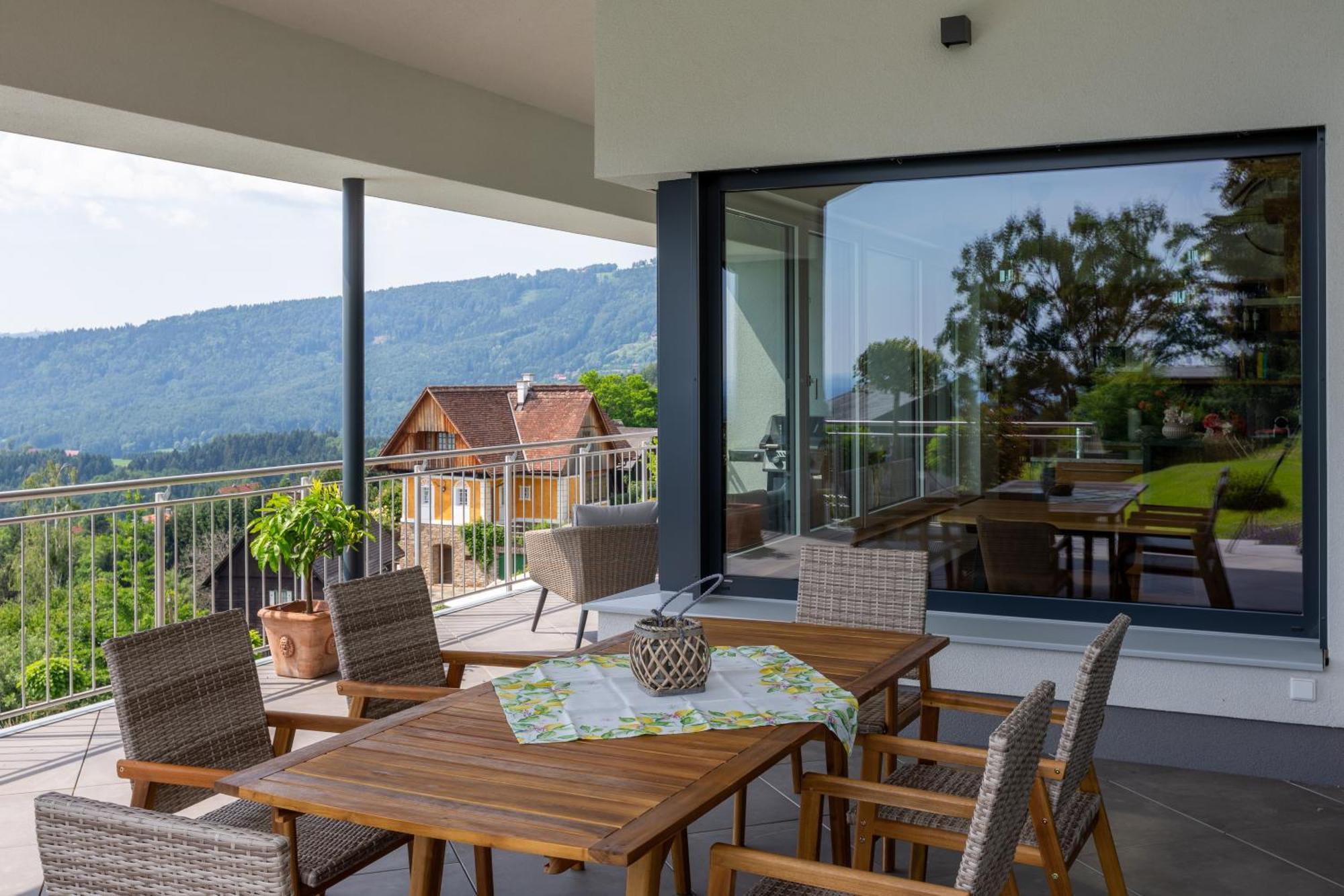 Greim15 --- Ganzes Ferienhaus Mit Fernsicht, Pool, Wellness ดอยช์แลนด์แบร์ก ภายนอก รูปภาพ