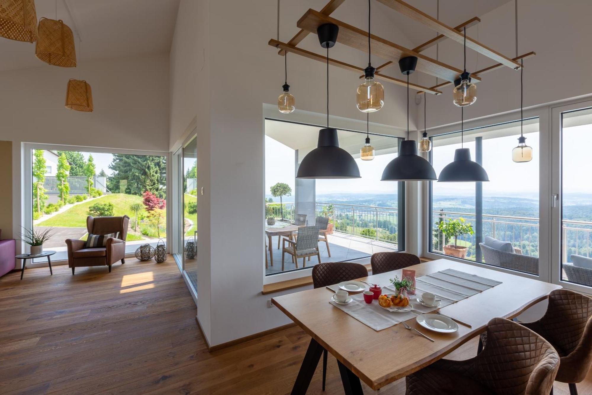 Greim15 --- Ganzes Ferienhaus Mit Fernsicht, Pool, Wellness ดอยช์แลนด์แบร์ก ภายนอก รูปภาพ