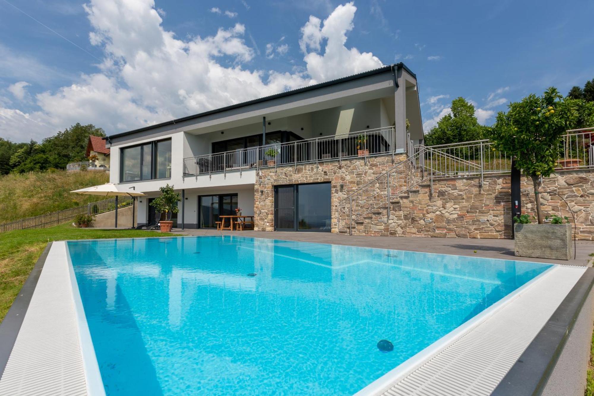 Greim15 --- Ganzes Ferienhaus Mit Fernsicht, Pool, Wellness ดอยช์แลนด์แบร์ก ภายนอก รูปภาพ